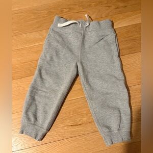 Hanna Andersson Gray Sweatpants 2T Organic Cotton Jogger Toddler Pants